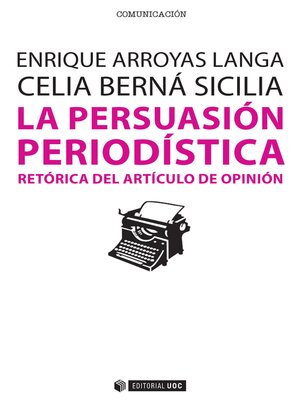 cover image of La persuasión periodística